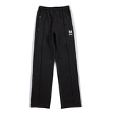 chaopai pattern embroidery loose casual pants side edge weaving straight leg pants men woman comfortable trousers urban fashion pants