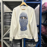 Black Rice White Ih Nom Uh Nit Hoodies Gold Necklace Masked Men Printi
