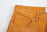 american high street washed torn jean mens y2k baggy ripped jeans cat whisker patch straight tube casual pants jeans hip hop unique jeans style 816