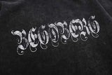 Winter Washed Cotton Hoodies Gothic Letter Print Hooded Vintage Landsc
