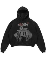 Y2K Womens Top Hoodies Sweatshirt Pullover Oversized Streetwear Vintag