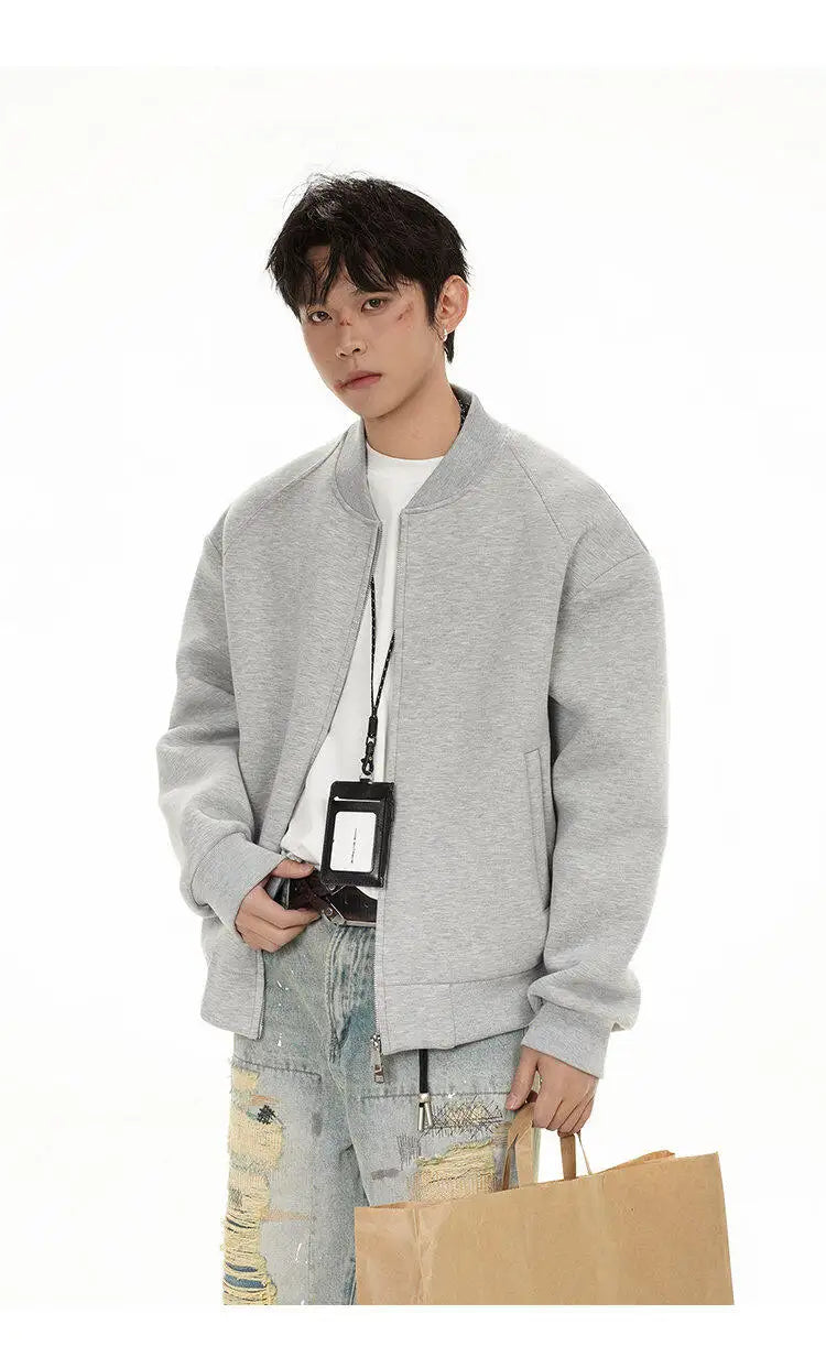 checkered varsity bomber, high-street look, men's streetwear fashion, trendy oversized fit, urban techwear design, modern hip