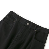 mens black baggy jeans dragon embroidered straight jeans streetwear hip hop loose trousers male luxury designer denim pants 1 unique jeans style 1804
