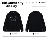 Polo shirt with lapel collar