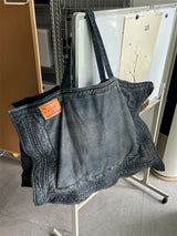 New 2024 Capacity Embroidered Project Messenger Strap Bag Men Women High Quality denimFunctional Shoulder Bags #787