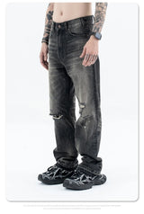 Destroy straight jeans