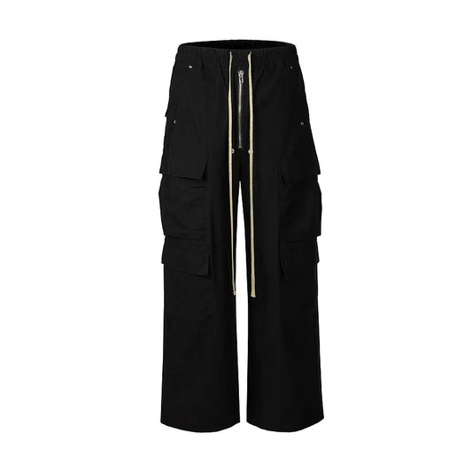 new men 2024 rick tactical paratrooper cargo comfortable cotton parkour sweat casual pants sweatpants no tag a3 casual joggers