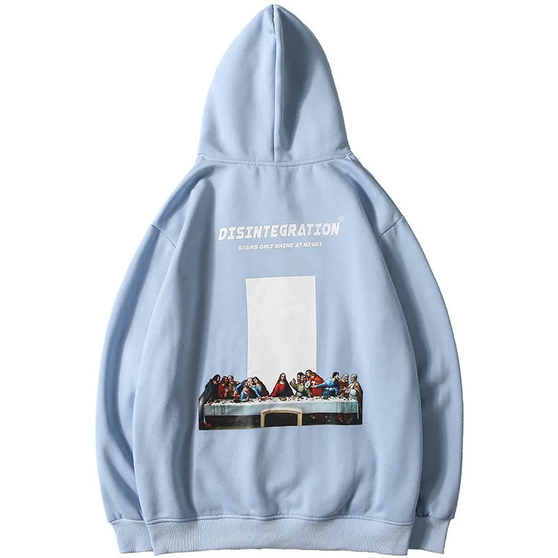 2023 Men Hip Hop Hoodie Sweatshirt Ancient Culture Streetwear Hoodies