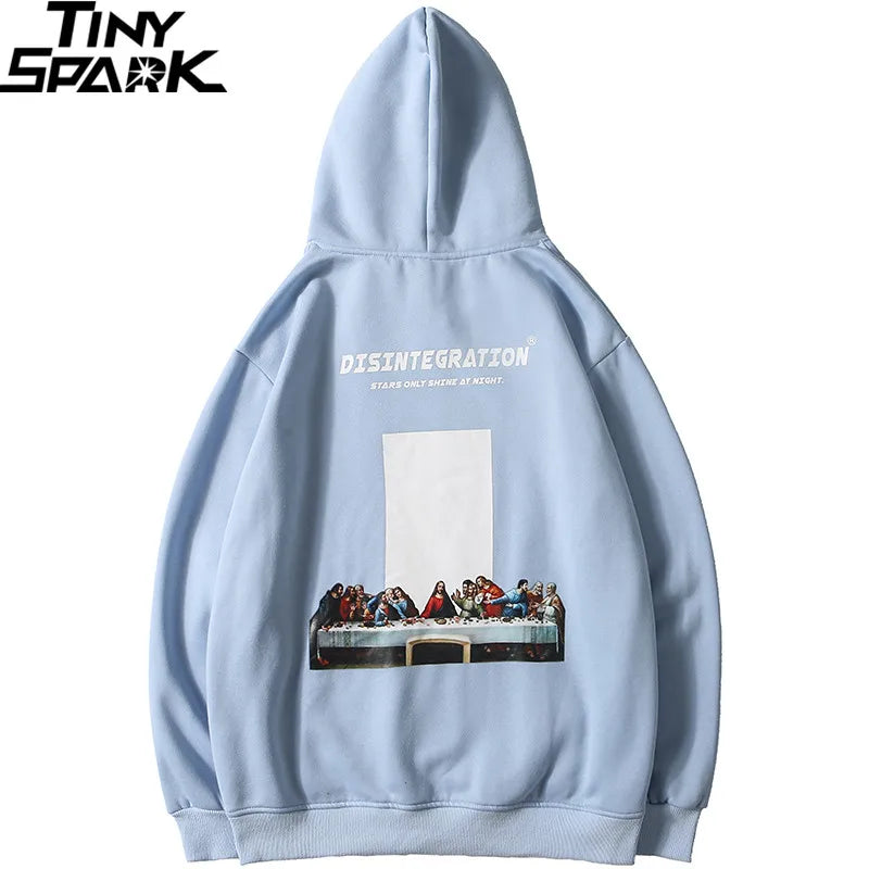 2023 Men Hip Hop Hoodie Sweatshirt Ancient Culture Streetwear Hoodies