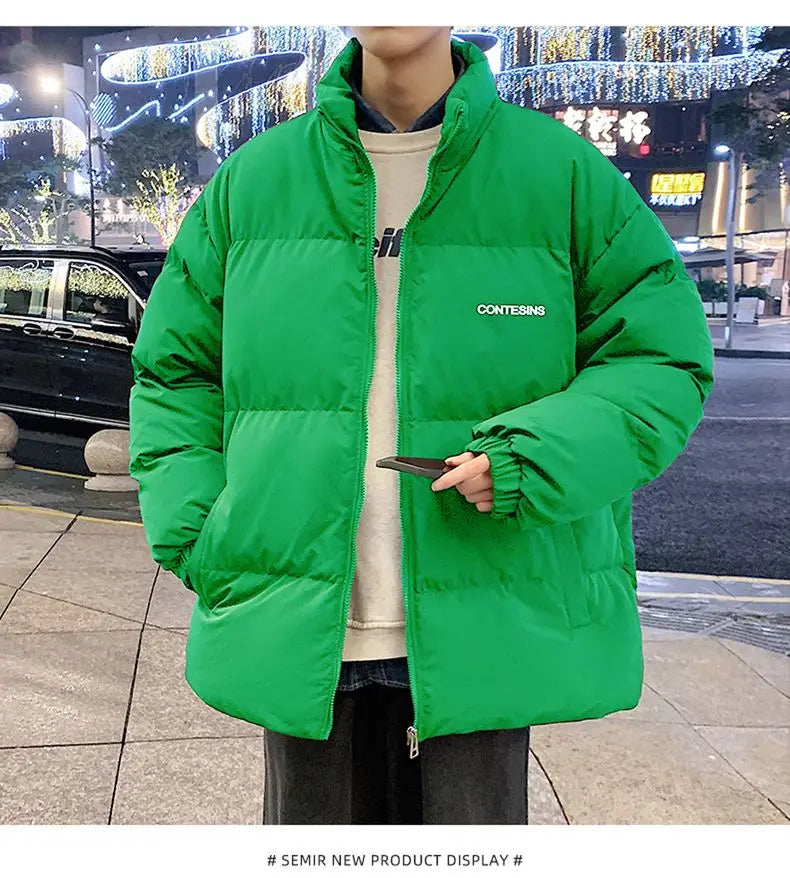 Autumn And Winter Thickened Cotton Coat Students 2024 New Down Cotton