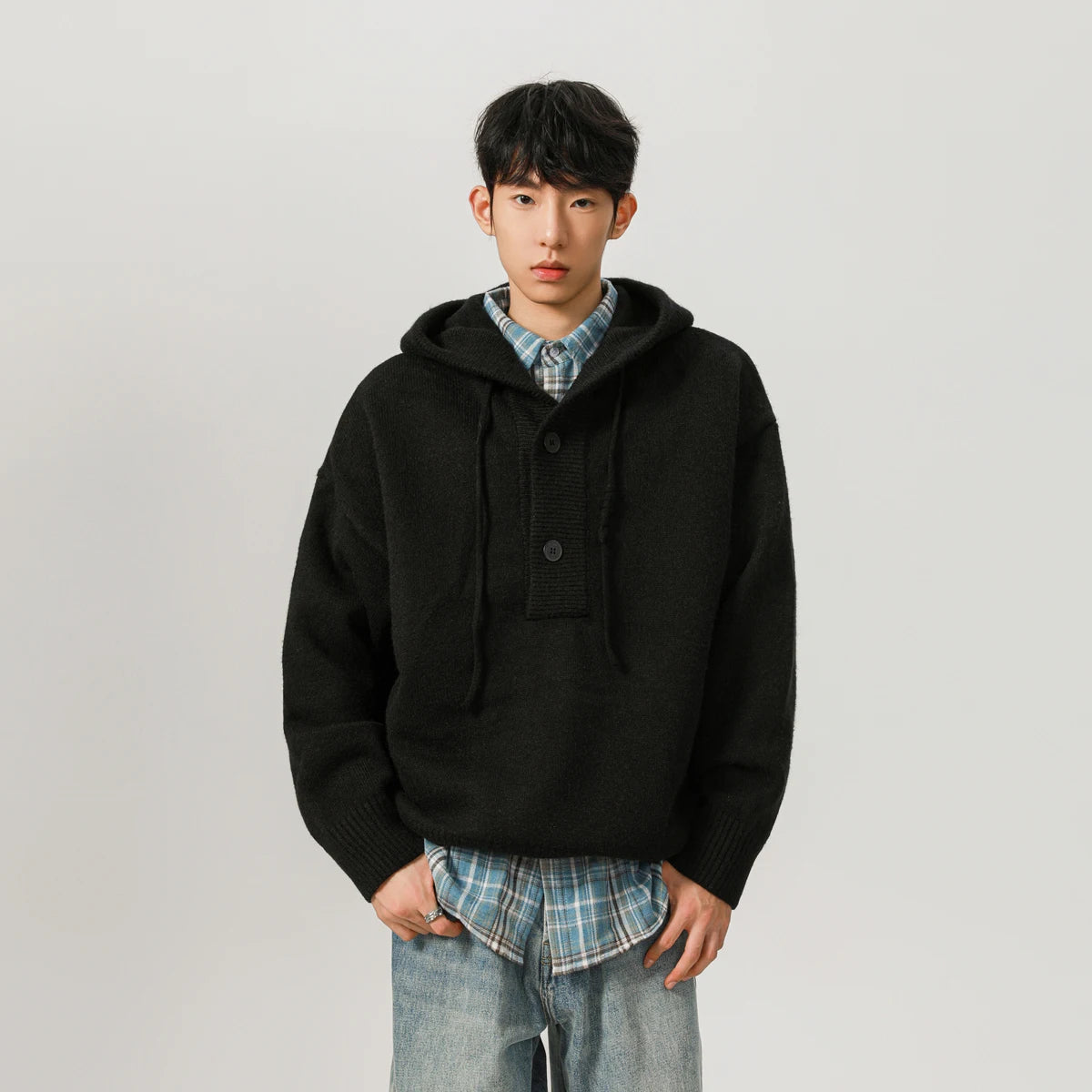 oversized flame jumper, 2025 fashion trend, fire knit jumper in oversized streetwear fashion
