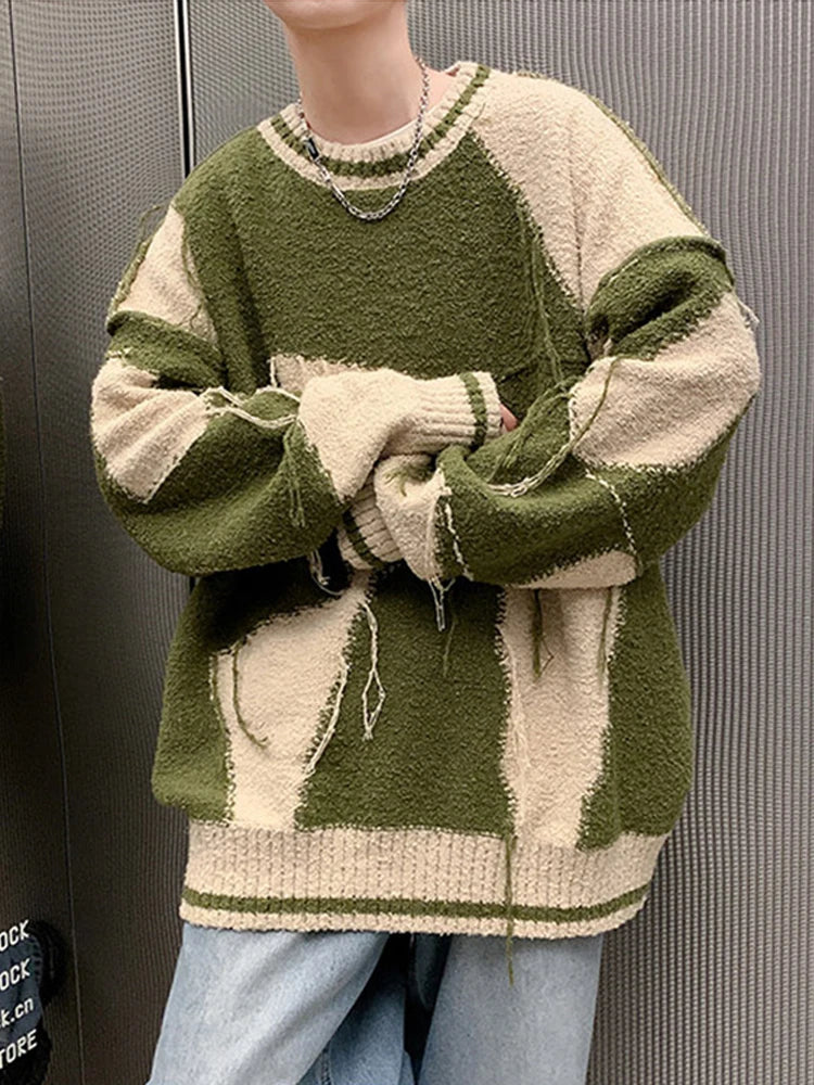 unisex flame knitwear, statement piece, trendy streetwear apparel for men and women