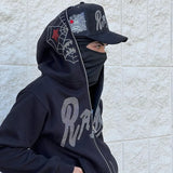 grunge oversized knit streetwear piece for layered look and winter street fits, ideal for men’s fashion and seasonal streetwe
