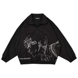 New Men Undercover Embroidery Parka noctilucent Track Zipper Casual Mess Windbreaker Hoody Trench Jackets Coat size 2 3 4 5 R089