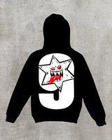Y2K Womens Mens Hoodies Clothing Long Sleeve Pullover Zip Sweatshirt S