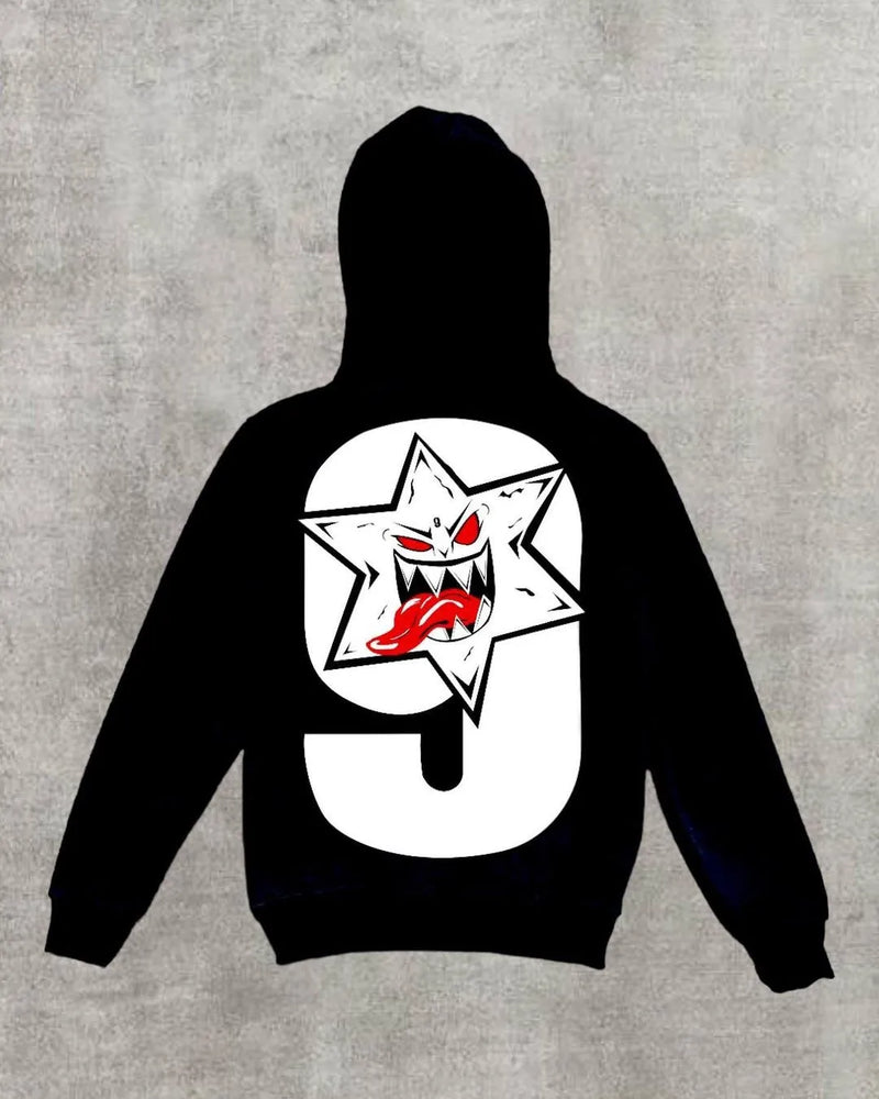 Y2K Womens Mens Hoodies Clothing Long Sleeve Pullover Zip Sweatshirt S