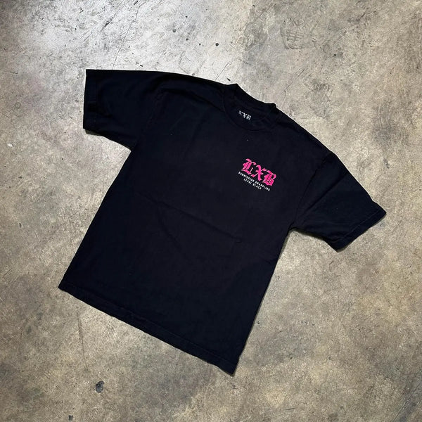 Anime Aesthetic Shirt – Harajuku Streetwear Y2K Tops Goth Level Black Graphic T Shir – Edgy Streetwear for All Genders
