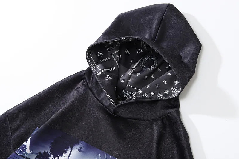 anime oversized shirt featuring rainbowtouches hoodie men mage characters print vintage gothic outerwear styl high street fashion hip hop trendy unisex coats