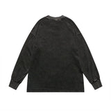 RainbowtouchesWashed Men's Casual Clothing Popular Vintage Style Oversized Vintage Celebrity Cotton High Quality