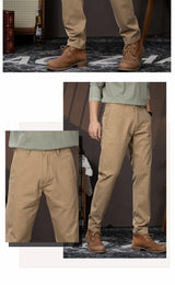 men business casual fashion pure cotton commute pants japanese streetwear amikaji fashion straight cargo pant trouser unique cargo style 2016