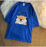 Gothic Graphic tee – Japanese New Summer Pure Cotton Cartoon Printed Short Sleeve