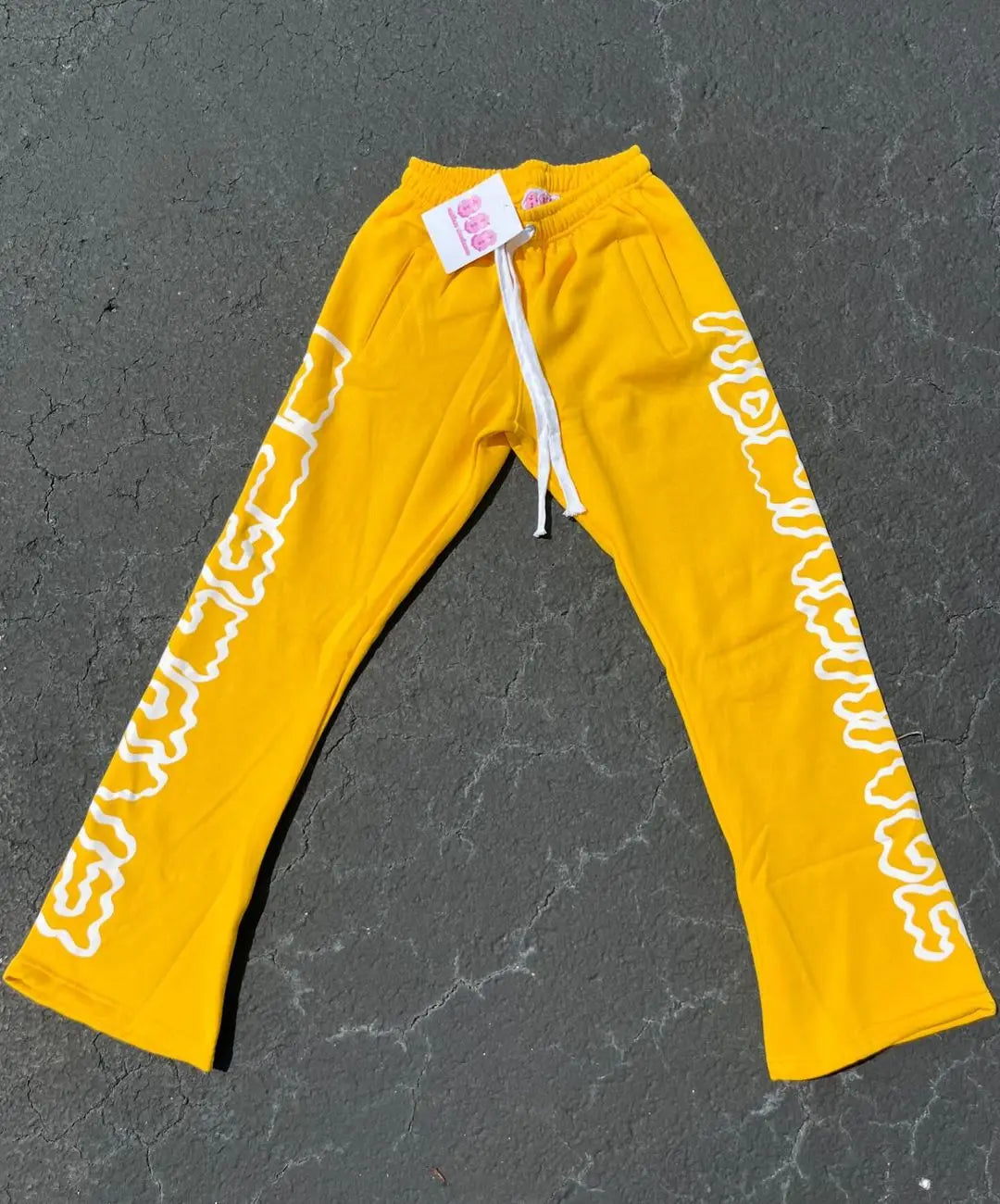 streetwear men 888 fashion loose pants high waist couple y2k straight tube pure cotton pants sport simple letter casual pants unique default style 2408