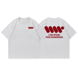 Trapwear Oversized shirt – American Personality Trendy Street Couple Style Short Sleeve