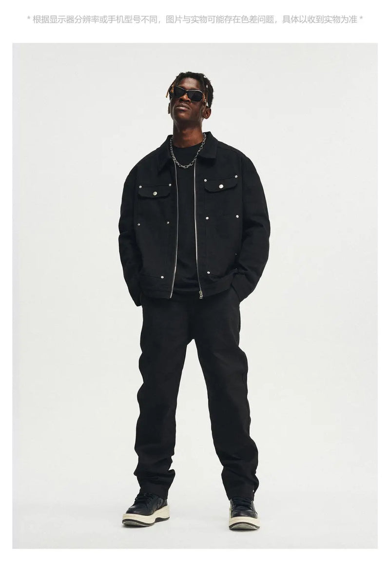 leather panel jacket, streetwear for men, men's streetwear fashion, oversized urban jacket, high quality cold-weather coat