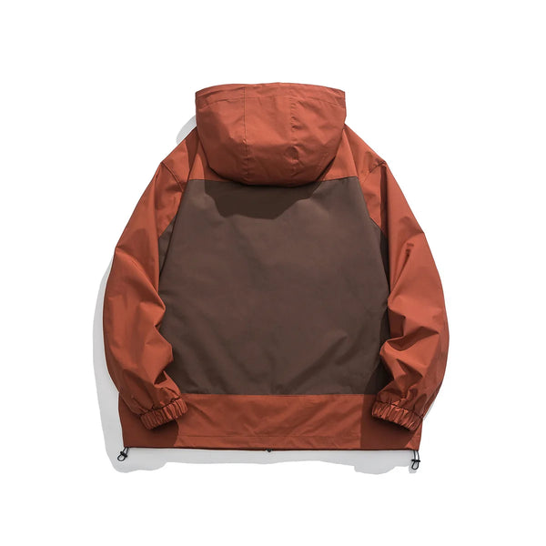 High fashion vintage hooded parka bomber minimalist