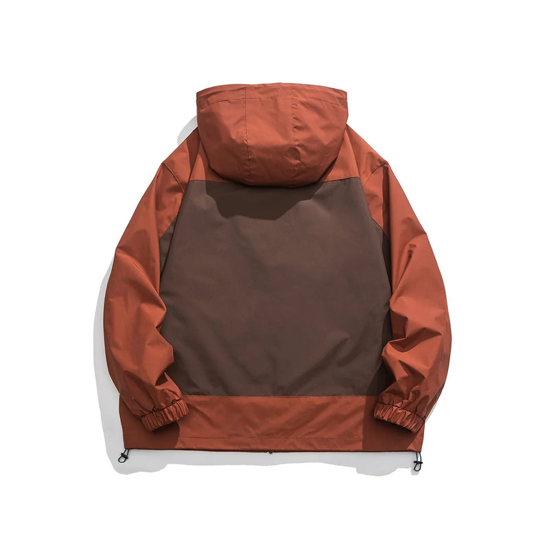 High fashion vintage hooded parka bomber minimalist