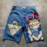 popular y2k baggy jeans vintage wide leg denim pants popular anime sweatpants harajuku streetwear couples trouser men clothing unique joggers style 3062