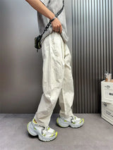 high street sweatpants trendy wide leg american causal pants neutral breathable loose outdoor trousers fashion jogging pants unique joggers style 1727