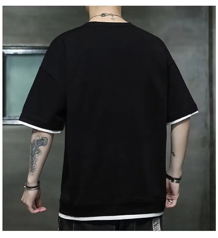 Harajuku Anime panel – 2023 New Mens Graphic T Shirt Japan Hot Sale Cartoon Casual