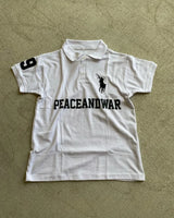 Vaporwave Aesthetic print tee – European And American New Letter Printed Lapel Short Sleeved