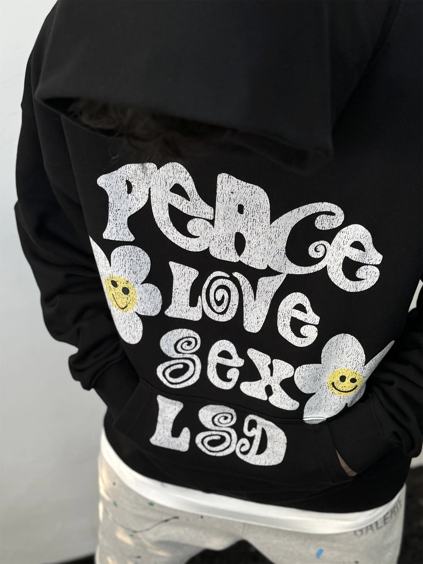 fire graphic sweater, 2025 fashion trend, cozy fashion fit, stylish street outfit, modern aesthetic appeal