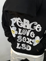 fire graphic sweater, 2025 fashion trend, cozy fashion fit, stylish street outfit, modern aesthetic appeal