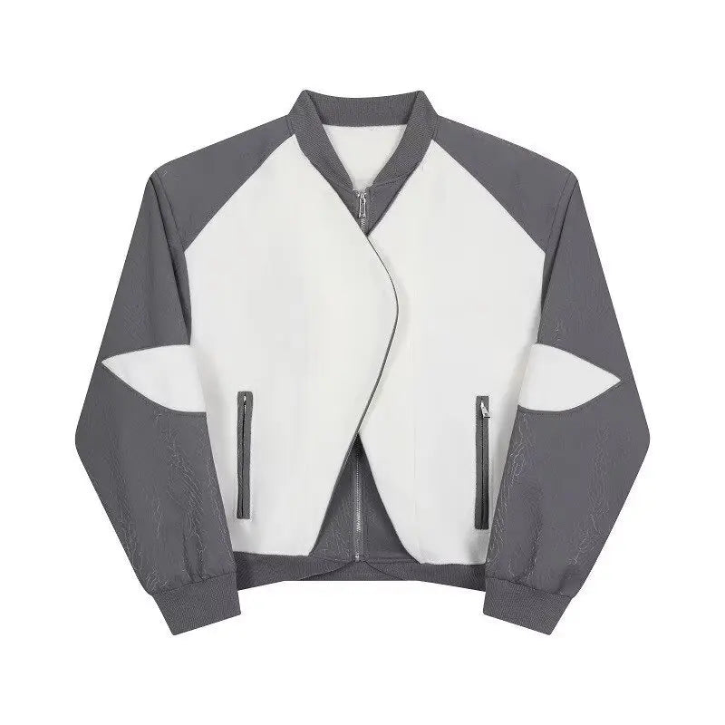 minimalist streetwear jacket, bold fashion piece, aesthetic