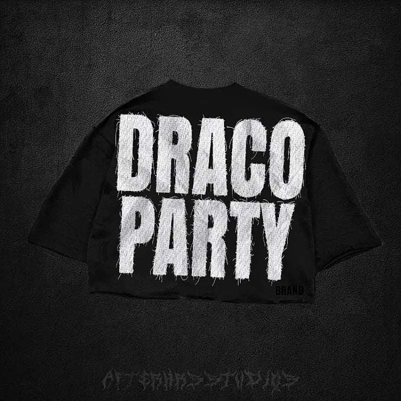 Sadcore Aesthetic print tee – Summer Gothic Trendy Brand Rock Hip Hop New T Shirt Men Y2K