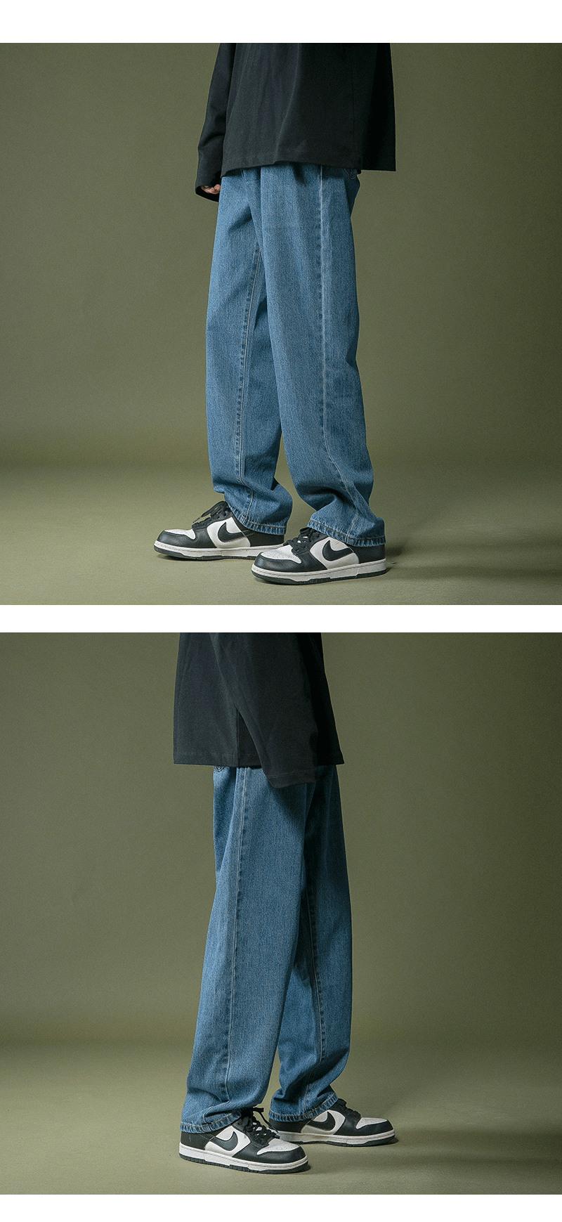 lappster men black baggy jeans streetwear 2023 harajuku casual straight pants male loose streetwear white graphic denim pants unique jeans style 2570