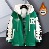 Bomber high fashion hooded nan vintage oversized