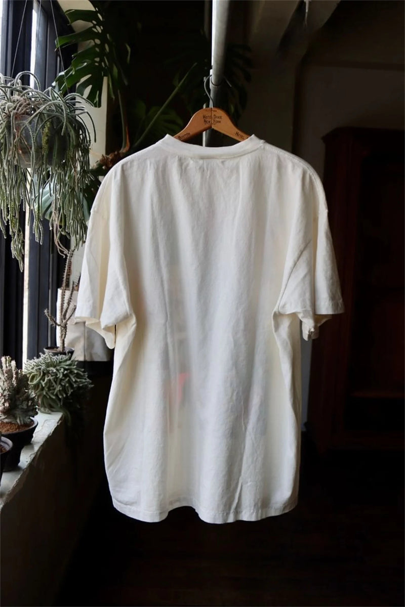 Y2K aesthetic print tee featuring vintage retro series veges print high street worn streetwear cotton quality casual loose short sleeve tops t shirt
