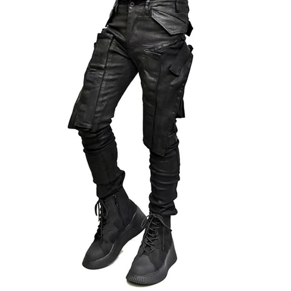 2022 multi pockets cargo pants hip hop tactical function pants casual joggers trousers streetwear streetwear sweatpants