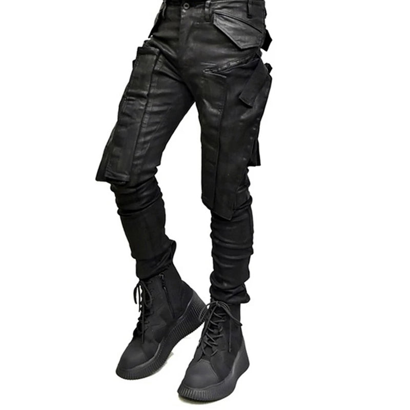 2022 multi pockets cargo pants hip hop tactical function pants casual joggers trousers streetwear streetwear sweatpants