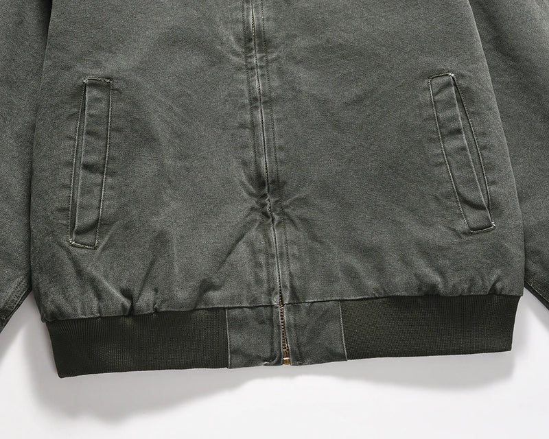 Streetwear puffer bomber fleece nan hooded