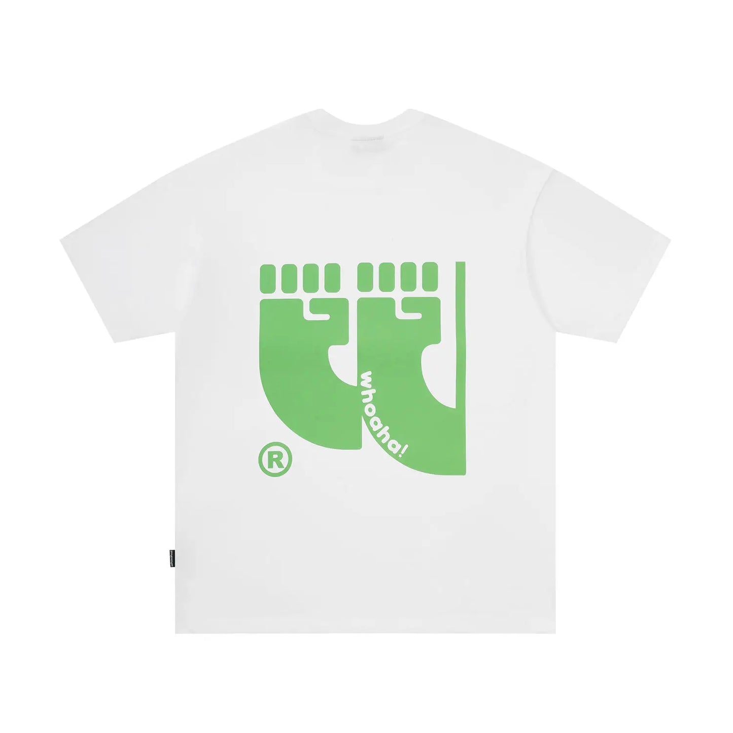 Vaporwave Chrome logo – Korean Style Fist Y2K Trendy Brand Personalized Creative Pri