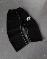 european and american new style letter embroidered casual loose trousers men y2k rock hip hop fashion oversized wide leg pants unique default style 3236