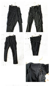 2022 multi pockets cargo pants hip hop tactical function pants casual joggers trousers streetwear unique joggers style 4533