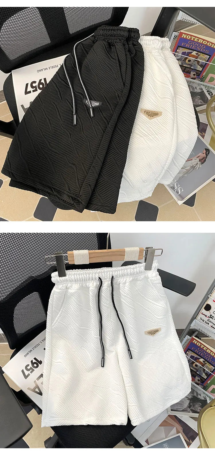 New Men's Casual Shorts Summer Sports Shorts High Quality Men's Clothing Harajuku High Street Sweatpants for Men Gym Shorts