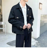 New Spring And Autumn Korean Style Trendy Jacket Three Piece Set For M