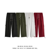 hip hop mens loose fit paratrooper pants drawstring elasticated work pants lightweight quick drying sport climbing trousers urban fashion pants